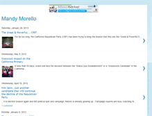 Tablet Screenshot of mandymorello.blogspot.com