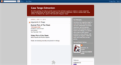 Desktop Screenshot of casatangoedmonton.blogspot.com