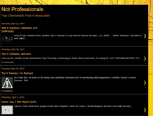 Tablet Screenshot of notprofessionals.blogspot.com