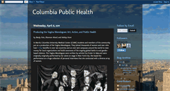 Desktop Screenshot of columbiapublichealth.blogspot.com