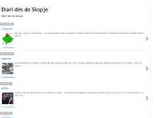 Tablet Screenshot of diaridesdeskopje.blogspot.com