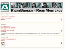 Tablet Screenshot of mortgagealliance.blogspot.com