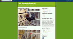 Desktop Screenshot of gallitoyor.blogspot.com