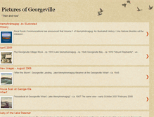 Tablet Screenshot of georgevillequebec.blogspot.com