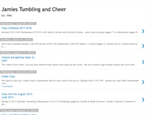 Tablet Screenshot of jamiestumbling.blogspot.com