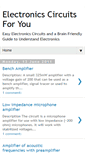 Mobile Screenshot of coolelectronicscircuits.blogspot.com