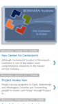 Mobile Screenshot of bowmansystems.blogspot.com
