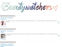 Tablet Screenshot of beautywatchers.blogspot.com