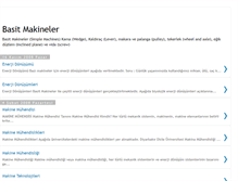 Tablet Screenshot of basitmakineler.blogspot.com