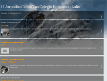 Tablet Screenshot of jornadascientificas2.blogspot.com