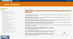 Desktop Screenshot of color-contacts-wow.blogspot.com