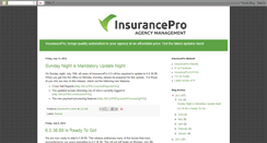 Desktop Screenshot of insuranceproonline.blogspot.com