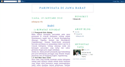 Desktop Screenshot of pariwisatadijawabarat.blogspot.com