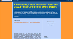 Desktop Screenshot of cancun-restaurants.blogspot.com