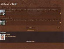 Tablet Screenshot of myleapoffaith-kenya.blogspot.com