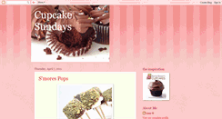 Desktop Screenshot of cupcakesunday.blogspot.com
