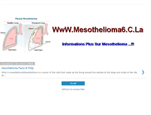 Tablet Screenshot of mesotheliomaweb6.blogspot.com