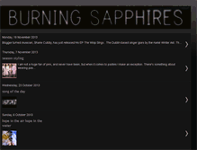 Tablet Screenshot of burningsapphires.blogspot.com