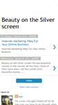 Mobile Screenshot of beautyonthesilverscreen.blogspot.com