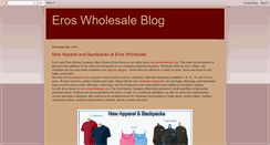 Desktop Screenshot of eroswholesale.blogspot.com