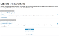 Tablet Screenshot of logiciels-telechargement.blogspot.com