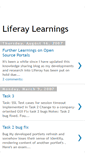 Mobile Screenshot of liferaylearnings.blogspot.com