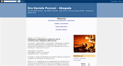 Desktop Screenshot of danielapozzoniabogada.blogspot.com