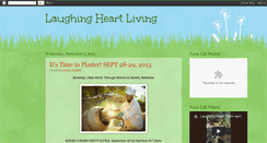 Desktop Screenshot of laughingheartliving.blogspot.com