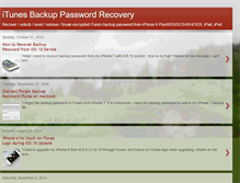 Tablet Screenshot of itunes-backup-password-recovery.blogspot.com