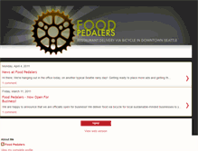 Tablet Screenshot of foodpedalers.blogspot.com