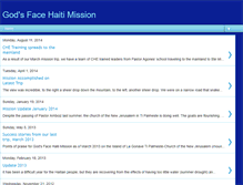 Tablet Screenshot of godsfacehaitimission.blogspot.com