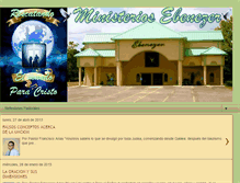 Tablet Screenshot of ministeriosebenezerhouston.blogspot.com