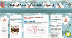 Desktop Screenshot of my-beautiful-muslim-life.blogspot.com