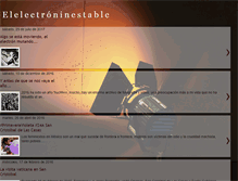 Tablet Screenshot of electroninestable.blogspot.com
