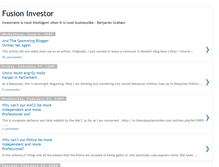 Tablet Screenshot of fusioninvestor.blogspot.com