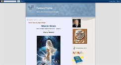 Desktop Screenshot of fantasythyme.blogspot.com