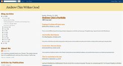 Desktop Screenshot of andrewchinwritesgood.blogspot.com