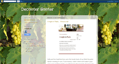 Desktop Screenshot of decanterbanter.blogspot.com