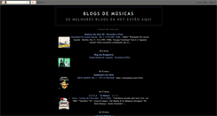 Desktop Screenshot of blogsdemusicas.blogspot.com