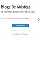 Mobile Screenshot of blogsdemusicas.blogspot.com