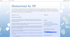 Desktop Screenshot of homeownerby30.blogspot.com
