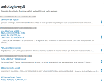 Tablet Screenshot of antologia-egdt.blogspot.com