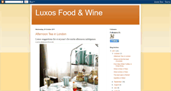 Desktop Screenshot of foodwines.blogspot.com