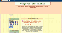 Desktop Screenshot of ceb-edinfantil.blogspot.com