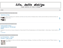 Tablet Screenshot of lilabelledesign.blogspot.com