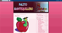 Desktop Screenshot of palitomantequillero.blogspot.com