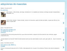 Tablet Screenshot of charlyadopciones.blogspot.com