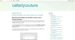 Desktop Screenshot of catladycouture.blogspot.com