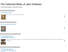 Tablet Screenshot of jakechidester.blogspot.com