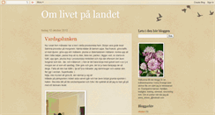 Desktop Screenshot of lantdrommarochfamiljeliv.blogspot.com